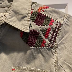 Ryan Michael embroidered western dress.